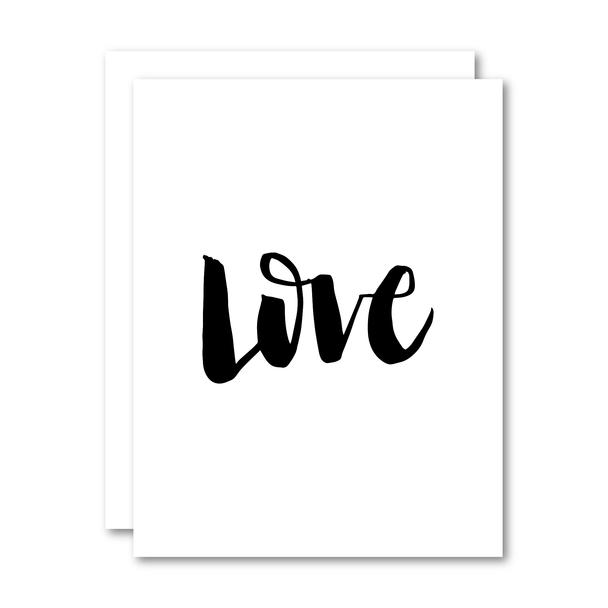 love word art cursive
