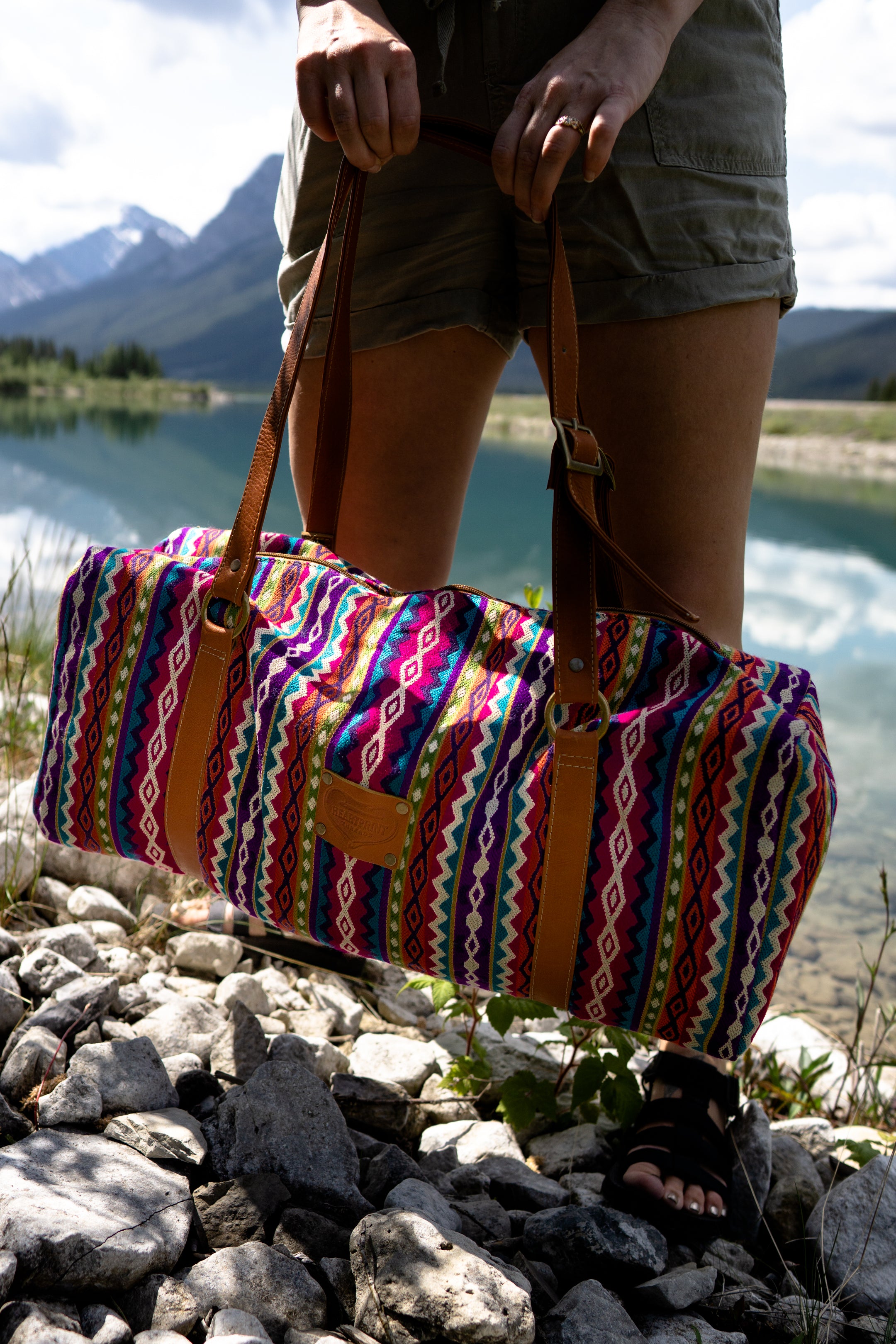 Boho overnight online bag